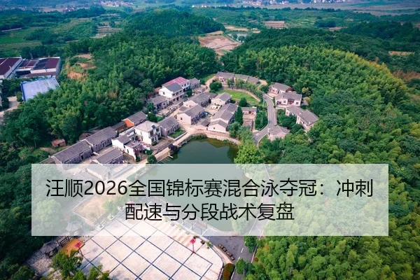 汪顺2026全国锦标赛混合泳夺冠：冲刺配速与分段战术复盘